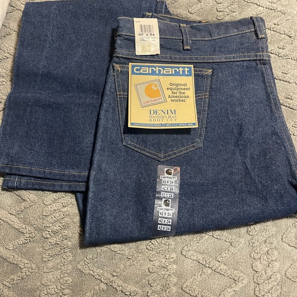Carhartt Other - Carhartt Blue Relaxed Jeans Sturdy Denim